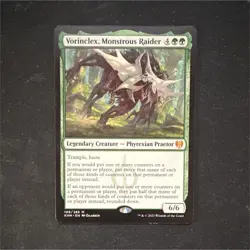 MTG Vorinclex, Monstrous Raider KHM Mythic (NM) - Image 1