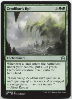 Zendikar's Roil - Magic Origins - Uncommon - Magic: The Gathering - Image 1