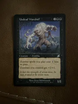 MTG Undead Warchief U Scourge #78 - Image 1