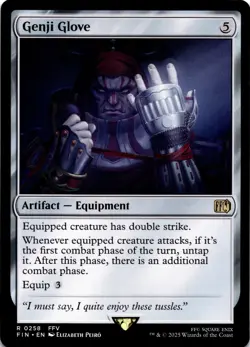 MTG Genji Glove NON-FOIL NM 258 FINAL FANTASY - Image 1