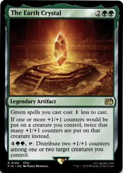 MTG The Earth Crystal NON-FOIL NM 184 FINAL FANTASY - Image 1