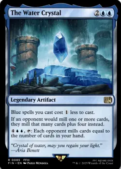 MTG The Water Crystal NON-FOIL NM 85 FINAL FANTASY - Image 1