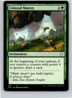 Magic the Gathering Colossal Majesty Commander: Adventures Forgotten Realms MTG - Image 1