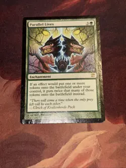 Parallel Lives X1 Mtg Innistrad Hp/dam Passed Green Dot Test - Image 1