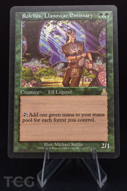 Rofellos, Llanowar Emissary - Urza's Destiny Regular - Magic the Gathering - Image 1