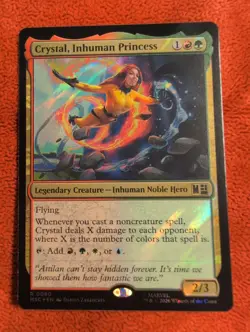 Crystal, Inhuman Princess Surge Foil - Image 1