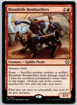 Broadside Bombardiers 86 Commander: The Lost Caverns of Ixalan MTG NM - Image 1