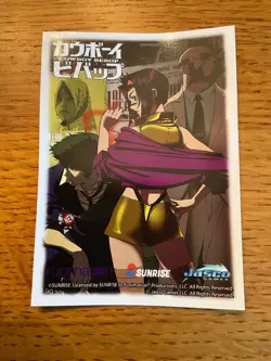 Dragon Shields Cowboy Bebop Faye White Border Standard Size 30 Loose Sleeves NEW - Image 2