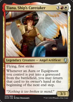 Dominaria - Tiana, Ship's Caretaker - Foil - Image 1