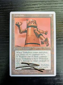 MTG Triskelion SHADOW SIGNED BY DOUGLAS SHULER - Image 1