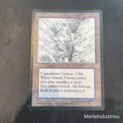 Glacial Chasm Ice Age MP - MTG - Image 1