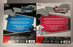 2x Pokemon TCG Black Bolt & White Flare Binder Collection Box New/Factory Sealed - Image 2