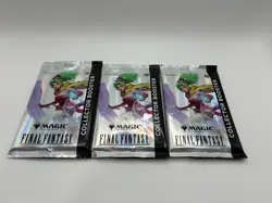Magic: The Gathering Final Fantasy Collector Booster Packs x 3 | Sealed NEW MTG - Image 1