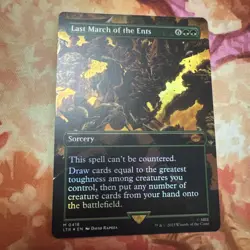Last March of the Ents (Borderless) Universes Beyond: the Lord of the Rings: MTG - Image 1