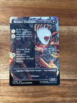 Final Fantasy Jecht, Reluctant Guardian Borderless non foil Magic MTG FIN363 - Image 2