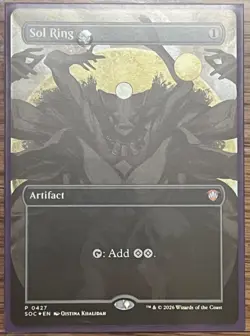 Sol Ring (Borderless): Secrets of Strixhaven Promo - Image 1