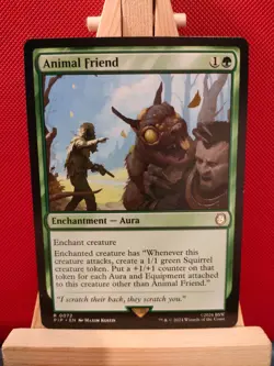 Animal Friend - Fallout (Universes Beyond) - Rare - NM - MTG - Image 1