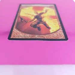MTG Magic The Gathering Incinerate 3/7 Textless Player Rewards Promo HP - Image 4