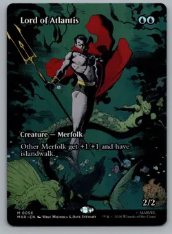 Lord of Atlantis (Borderless) 56 Marvel Universe Eternal-Legal Magic: NM - Image 1