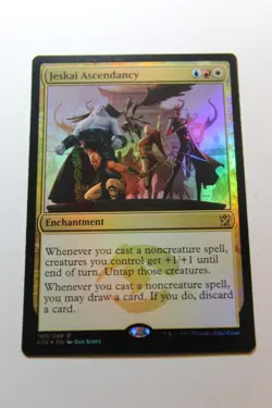 MTG Jeskai Ascendancy x1-Foil -Khans of Tarkir-Lightly Played - Image 1