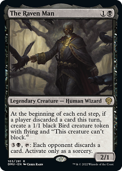 Dominaria United - The Raven Man - Brand New - Image 1