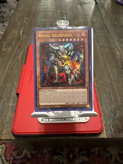 Yugioh! Royal Archfiend - BPRO-EN014 - Ultra Rare - 1st Edition Near Mint, Engli - Image 1