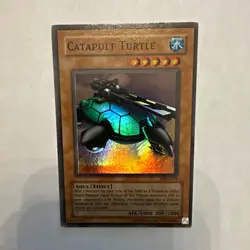 Konami Yu-Gi-Oh! Catapult Turtle MRD-075 Super Rare Foil Unlimited - Image 1