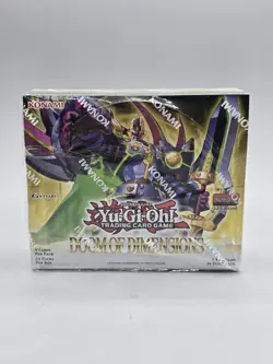 Konami YuGiOh TCG Doom of Dimensions Booster Box Factory Sealed - 24 Packs - Image 1
