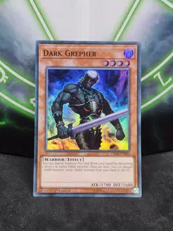 Yugioh Dark Grepher DASA-EN042 Super Rare 1st Edition NM - Image 1
