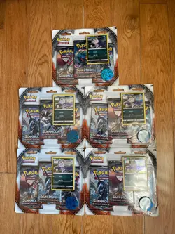 Pokemon TCG Sun & Moon (SM 03) Burning Shadows Three-pack Blister FAST SHIPPING! 820650802324 - Image 3