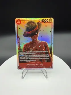 Monkey D Luffy SR OP12-015 Legacy of the Master One Piece English - Image 1
