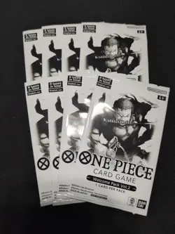 (Lot Of 8) One Piece TCG: Welcome Pack Vol 2 - Image 1