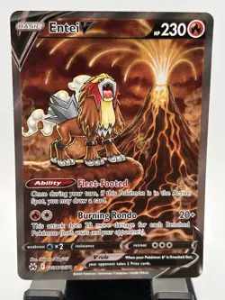 Entei v Crown Zenith Galarian Gallery Holo Ultra Rare Pokemon TCG GG36/GG70 - Image 1