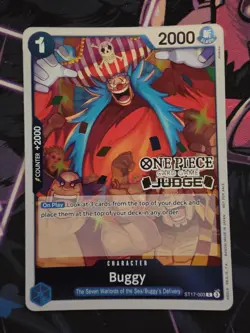 Buggy (Judge Pack Vol. 5) ST17-003 Foil - One Piece Promotion Cards English NM - Image 1