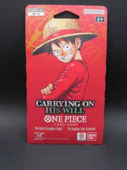 One Piece OP-13 - Carrying On His Will - Sleeved Booster Pack - Fast Shipping - Image 1