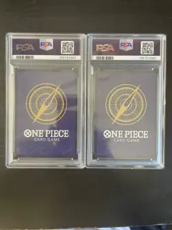 2023 ONE PIECE PREMIUM CARD COLLECTION ONE PIECE FILM RED SANJI AND SHANK PSA 10 - Image 2