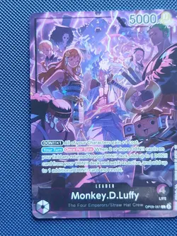 Monkey.D.Luffy Leader English Version 2nd Anniversary Set OP09-061 One Piece - Image 2
