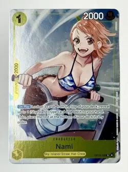 Nami OP15-108 DASH PACK PROMO Adventure On Kami’s Island One Piece TCG ENGLISH - Image 1