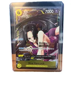 BOA HANCOCK P-115 PRE-RELEASE EVENT WINNER PROMO ONE PIECE CARD TCG ENGLISH - Image 1