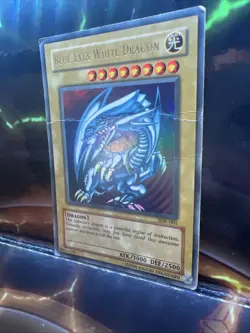 Blue-Eyes White Dragon SDK-001 Ultra Rare (OP) Unlimited Edition HP (slot#149) - Image 3