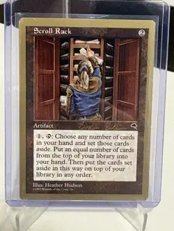 Scroll Rack NM - Brian Selden 1998 World Championship MTG Magic Near Mint - Gold - Image 2
