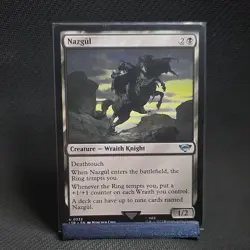 Wizards of the Coast Nazgul Regular Uncommon LOTR EN #0332 1/2 MTG 2023 - Image 1