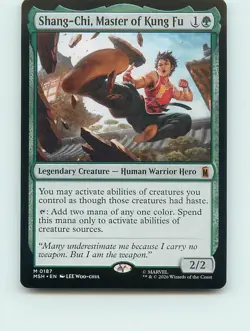 Shang-Chi, Master of Kung Fu M187 MTG Marvel Super Heroes (MSH) - Image 1