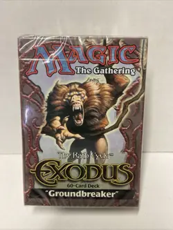 NEW SEALED MAGIC THE GATHERING THE RATH CYCLE EXODUS GROUNDBREAKER 60 CARD DECK - Image 1
