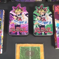 Yu-Gi-Oh! TCG Card Lot w/ Binder Pages, 2 Tins, DVDs/VHS Ultra Pro Manga - Image 5