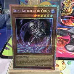 Yu-Gi-Oh Card Skull Archfiend Of Chaos Starlight Chaos Origin 1st Edition - Image 1