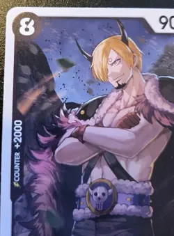 Sanji OP16-086 Common The Time Of Battle One Piece Card Game - Image 2