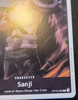 Sanji OP16-086 Common The Time Of Battle One Piece Card Game - Image 5