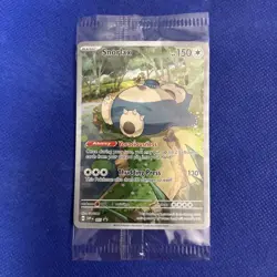 SEALED Snorlax SVP 051 Scarlet & Violet Promo 151 ETB Pokemon Card - Image 1