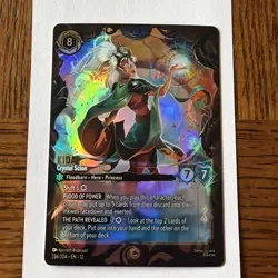 Disney Lorcana TCG Kida Crystal Scion Enchanted 236/204 Wilds Unknown - Image 1